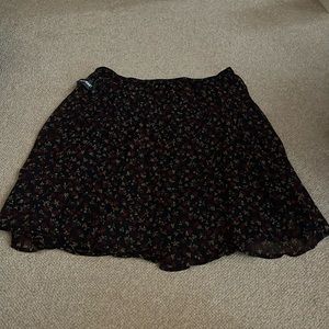 Old Navy (2015) Floral Skater Skirt